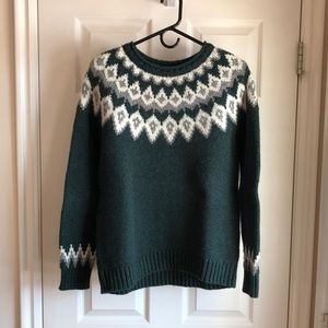 L.L. Bean Fair Isle Sweater